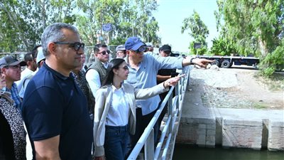 محافظ البحيرة ووزير الري يتابعان جاهزية منظومة الري بإيتاي البارود  
