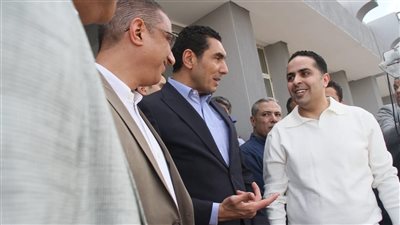 التنمية الشبابية بزايد تحتفل بمنتخب مصر  في مباراته أمام أستراليا 