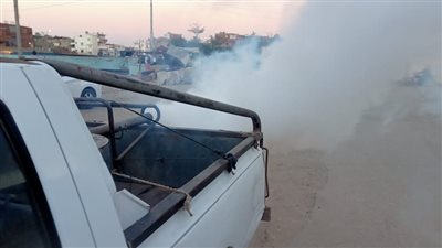 حملات مكثفة لمكافحة الناموس والحشرات الطائرة في الشرقية