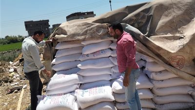 ضبط 9 أطنان ملح طعام مجهول المصدر بكفر الشيخ