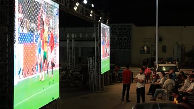 «ديارنا» يحتفل بتأهل الفراعنة.. شاشات عرض لمباراة مصر وأستراليا بتوجيهات وزيرة التضامن