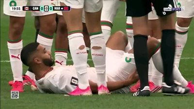 إصابة صيباري تُربك حسابات المغرب أمام كندا في كأس العالم 2026