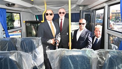 74 اتوبيس جديد لدعم النقل الجماعي وتقليل زمن الإنتظار بالغربية 