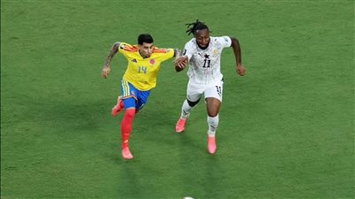 كولومبيا تتقدم على غانا بهدف أرياس في الشوط الأول بمونديال 2026