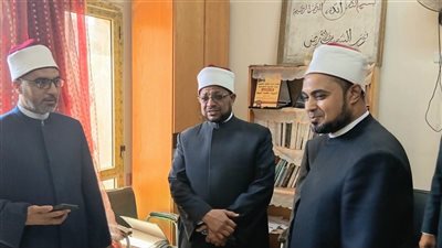 أمين عام البحوث الإسلامية يتفقد منطقةوعظ الغربية لمتابعةسير العمل والخدمات الدعوية