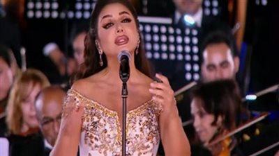كواليس وأسرار إطلالة أنغام الساحرة في حفل افتتاح الأوكتاجون