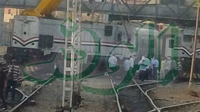 خروج جرار عن القضبان يعطل حركة قطارات أسوان القاهرة لأكثر من ساعتين 