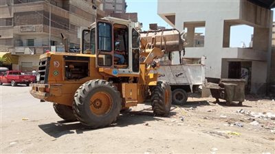  رفع نحو 260 طنًا من مخلفات المحلة في يوم واحد
