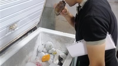 ضبط وإعدام مواد غذائية غير صالحة بالمنيا