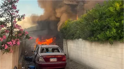 مسيرة إسرائيلية تستهدف سيارة في منطقة النبطية بلبنان واستشهاد 4 أشخاص