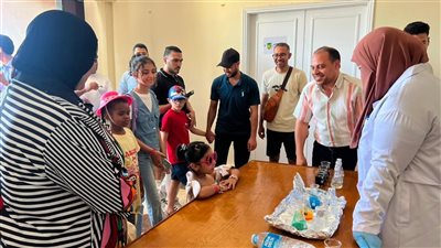 بحوث الصحراء ينفذ برنامجًا لدمج أطفال ذوي الهمم بالأنشطة الزراعية
