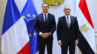 وزير العدل يستقبل سفير جمهورية فرنسا بالقاهرة لبحث أفق التعاون القضائي المشترك