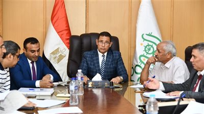 سكرتير الفيوم المساعد يترأس اجتماع لجنة البت في طلبات تقنين أراضي الدولة