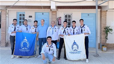 مشاركة متميزة لعشائر جوالة جامعة الريادة في الكشافة البحرية بالاسكندرية