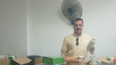 تموين البحيرة يضبط 198 عبوة مبيدات زراعية منتهية الصلاحية 