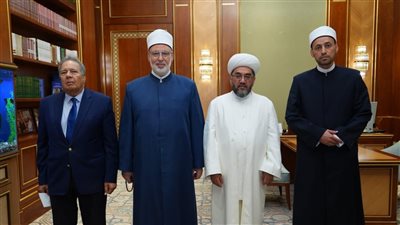 الضويني يلتقي مفتي أوزبكستان ويؤكدان عمق العلاقات الأزهرية الأوزباكستانية