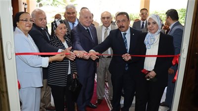  افتتاح نادي أعضاء هيئة التدريس بجامعة الإسكندرية بعد تطويره الشامل