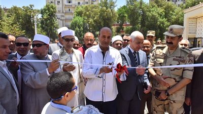 محافظ أسيوط ونائب رئيس جامعة الأزهر للوجه القبلي يفتتحان مسجد جامعة الأزهر
