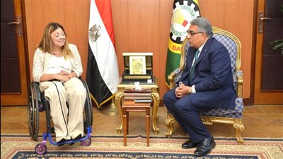 إيمان كريم ومحافظ الدقهلية يبحثان تعزيز الخدمات والتمكين والإتاحة لنحو 700 ألف شخص ذي إعاقة بالمحافظة