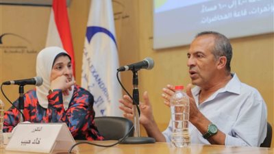 معرض مكتبة الإسكندرية يعقد لقاء مفتوحا مع خالد حبيب