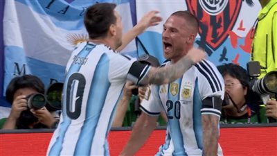 هدف ماك أليستر يمنح الأرجنتين التقدم على سويسرا في الشوط الأول