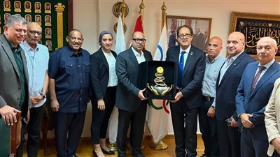 ياسر إدريس يستقبل براف