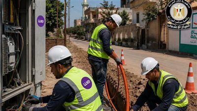 توصيل الألياف الضوئية في 1250 قرية ضمن مبادرة حياة كريمة