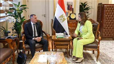 وزيرة التنمية المحلية والبيئة تتابع مع محافظ أسوان ملفات التقنين والتصالح