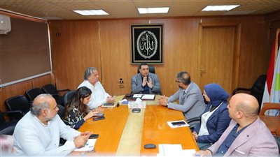 رئيس مياه البحيرة  يستقبل وفد الإتحاد الاوروبي