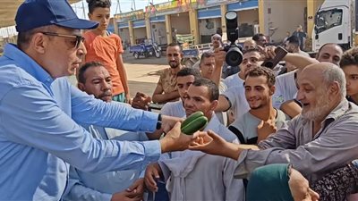 محافظ المنيا يكتب شهادة ميلاد مشروع تنموي جديد