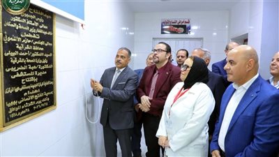بتكلفة 6 ملايين جنيه.. افتتاح عناية مركزة جديدة بمستشفى ههيا المركزي