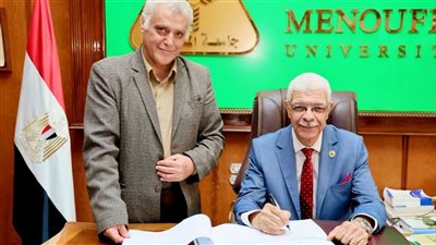 رئيس جامعة المنوفية يعتمد نتيجة بكالوريوس 