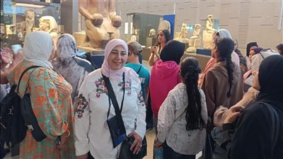 قصور الثقافة تنظم زيارة لذوي الهمم إلى المتحف المصري الكبير