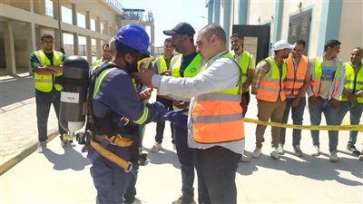مياه البحيرة تواصل برنامجها المكثف للتدريبات الميدانية 