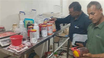ضبط طن مشروبات مجهولة المصدر بالإبراهيمية