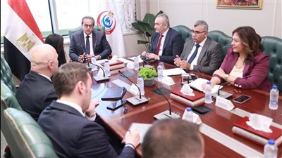 وزير الصحة يبحث تنفيذ المدينة الطبية بالتعاون مع القطاع الخاص والبنك الأوروبي