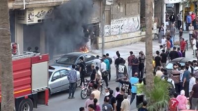 السيطرة على حريق نشب بعلبة كهرباء غرب الإسكندرية