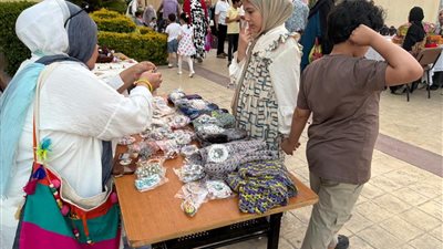 الشباب والرياضة بالبحيرة تنظم معرض المنتجات الحرفية والتراثية بمكتبة مصر العامة بدمنهور