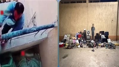 القبض على المتهم بسرقة لاب توب وشاشة من شقة بالجيزة