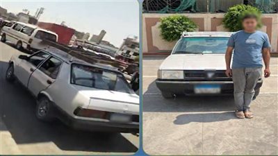 ضبط سائق تضرر عبر مقطع فيديو من مخالفة مرورية بشبرا الخيمة