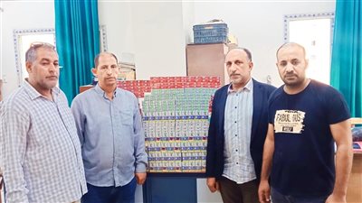 ضبط 37 طن سلع و8 آلاف و500 لتر مواد بترولية بالشرقية