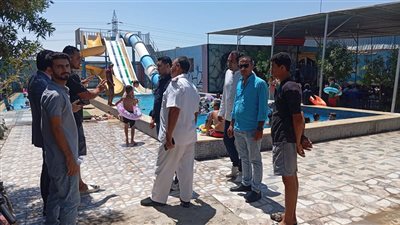 حملة بيئية تكتشف مخالفات بحمامات سباحة الأندية بمدينة الفيوم
