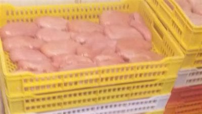 ضبط 150 كيلو صدور دجاج مذبوحة خارج المجازر بالفيوم 
