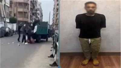 القبض على المتهم بإعادة نشر فيديو قديم لقيام موظف بدفع عامل جمع خردة ببورسعيد 