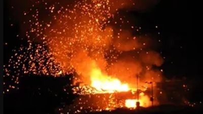 عاجل.. انفجارات في مستودعات ذخيرة تابعة لأحزاب كردية معارضة لإيران بالسلمانية
