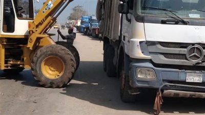  رفع 330 طن من القمامة بالمحلة الكبرى 