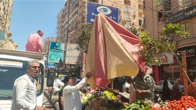 رفع 412 إشغالا في يوم واحد.. حملات مكثفة لإزالة الإشغالات بكفر الدوار وكوم حمادة