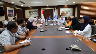 محافظ البحر الأحمر يتابع معدلات إنجاز ملف تقنين الأراضي