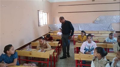 انتظام امتحانات الدور الثاني بمدارس التعليم بفرشوط 