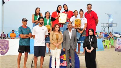 منتخب سيدات الكرة الطائرة الشاطئية يتوج بالبطولة العربية في المغرب
